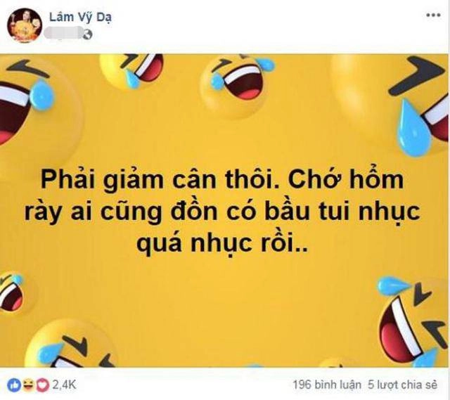Lâm vỹ dạ quyết tâm giảm cân vì quá mập hoài linh liền phán câu khiến bao người suy ngẫm - 4
