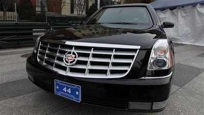  limousine mang biển số 44 của obama - 2