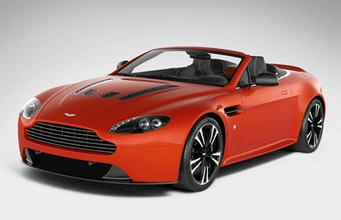  lộ ảnh aston martin v12 vantage mui trần - 1