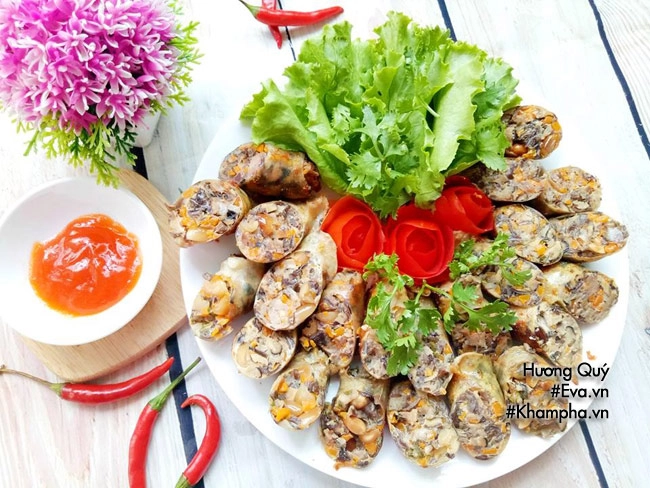 Lòng heo nhồi thịt chiên vừa lạ vừa ngon ai ăn cũng mê - 11