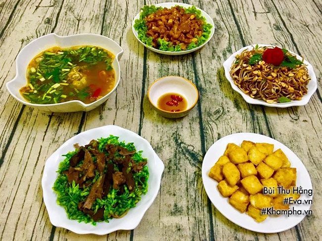 Mâm cơm ngày cuối tuần 158000 đồng đầy ắp những món ăn ngon ngất ngây - 1