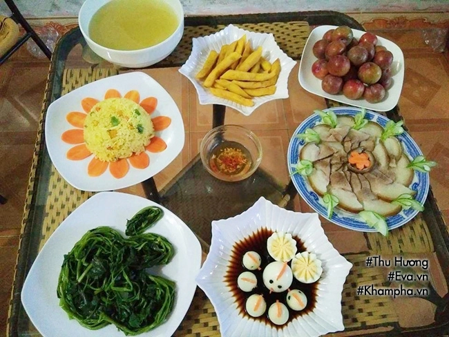 Mẹ đảm khoe các bữa cơm ngon chỉ khoảng 70000 đồng cho 4 người ăn - 4