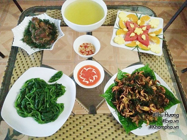 Mẹ đảm khoe các bữa cơm ngon chỉ khoảng 70000 đồng cho 4 người ăn - 9