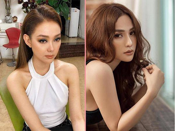 Minh hằng gây sốc với gương mặt cứng đơ như ma-nơ-canh mắt ti hí và miệng biến dạng - 6