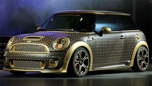  mini cooper độ thời trang louis vuitton - 1