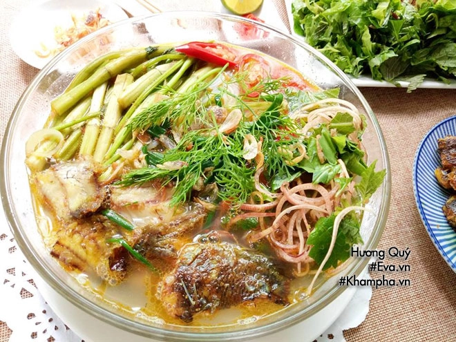 Món bún cá rô đồng thanh mát nấu cực nhanh ăn cực mê cho sáng cuối tuần - 12