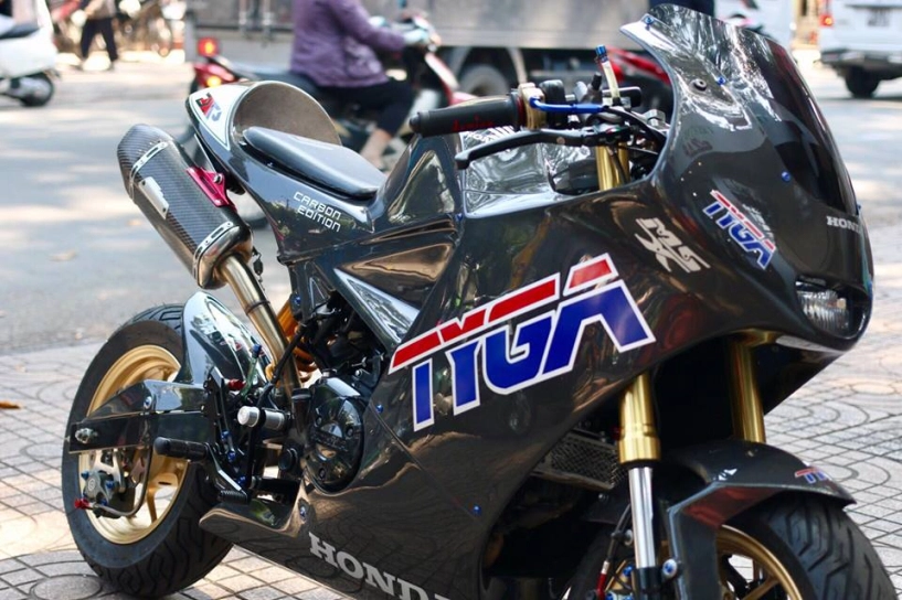 Msx 125 lên full áo carbon phong cách motogp tại sài gòn - 1