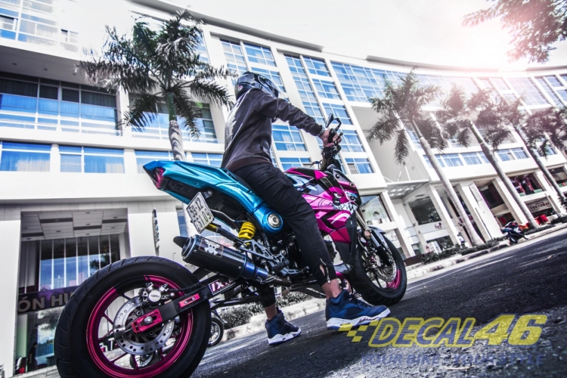 Msx độ bmw s1000r và bộ tem candy cá mập đẹp mắt - 10