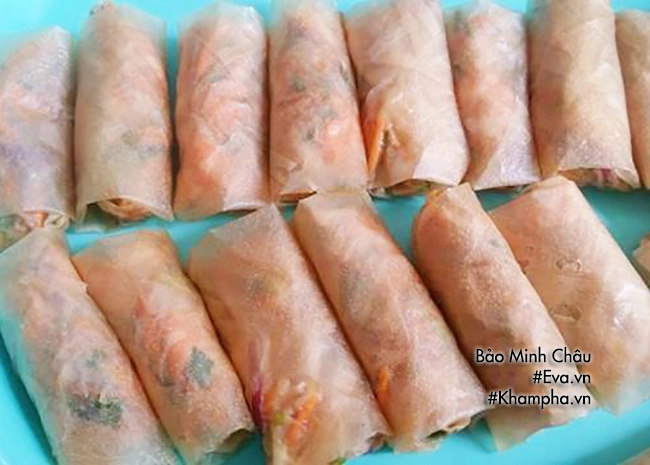 Nem hải sản chiên xù giòn rụm thích hợp cải thiện bữa cơm gia đình - 7