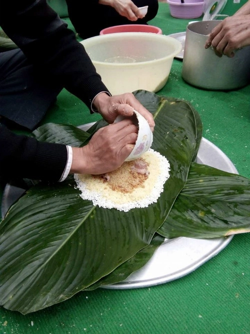 Ngày cuối năm ghé làng vân canh mua bánh chưng mật gia truyền - 9