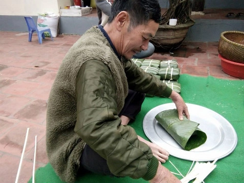 Ngày cuối năm ghé làng vân canh mua bánh chưng mật gia truyền - 11