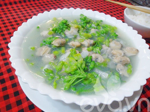 Ngọt mát canh ngao nấu thiên lý - 6