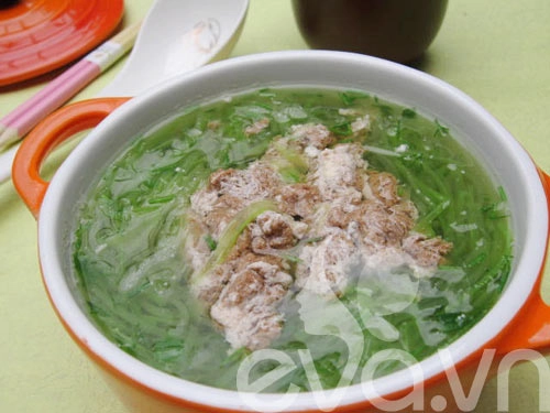 Ngọt ngon canh cua nấu bầu - 9