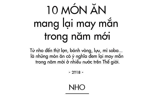 Người dân trên thế giới ăn gì để may mắn cả năm - 1