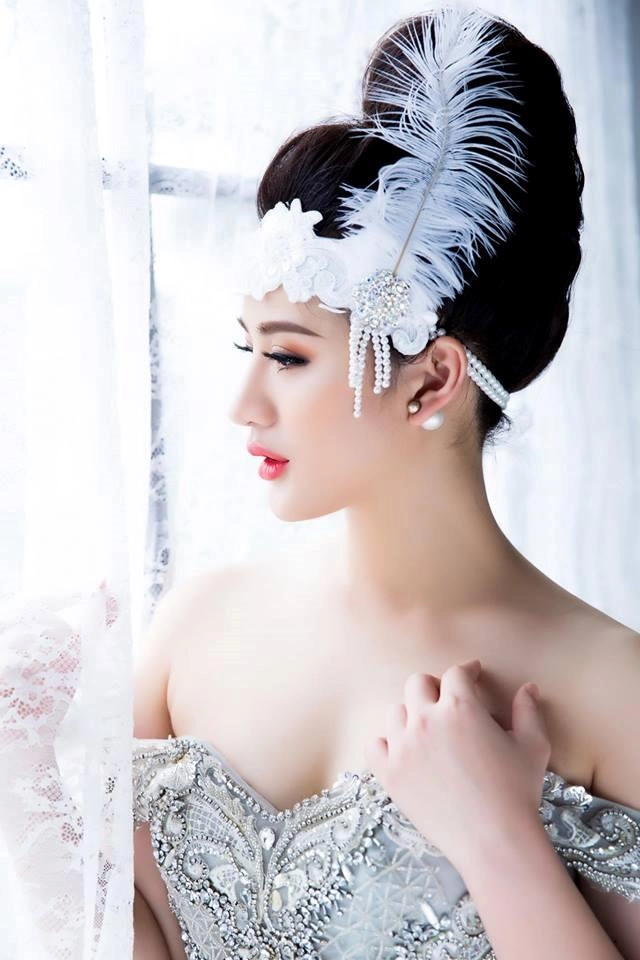 Nhan sắc xinh đẹp của á hậu thái mỹ linh- cái tên hot nhất mạng xã hội những ngày qua - 3
