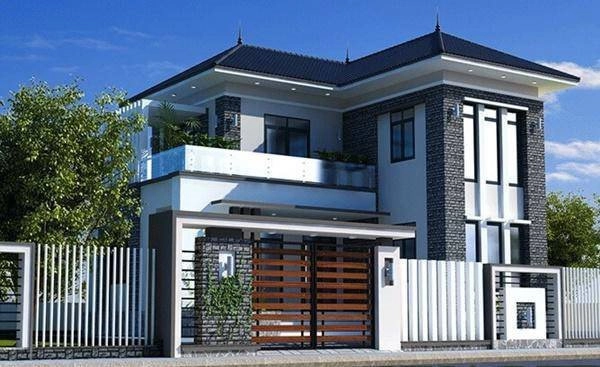 Những mẫu nhà 2 tầng chữ l 100m2 tuyển chọn nhà đông người ở thoải mái - 5