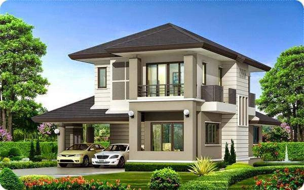 Những mẫu nhà 2 tầng chữ l 100m2 tuyển chọn nhà đông người ở thoải mái - 10