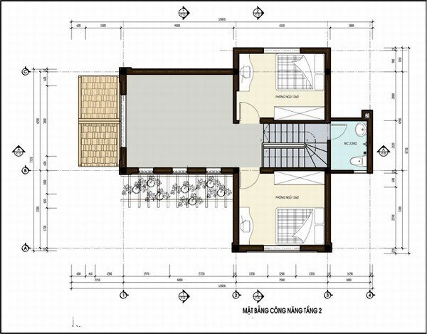 Những mẫu nhà 2 tầng chữ l 100m2 tuyển chọn nhà đông người ở thoải mái - 16