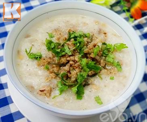 Những món cháo bổ dưỡng không thể bỏ qua vào bữa sáng - 1