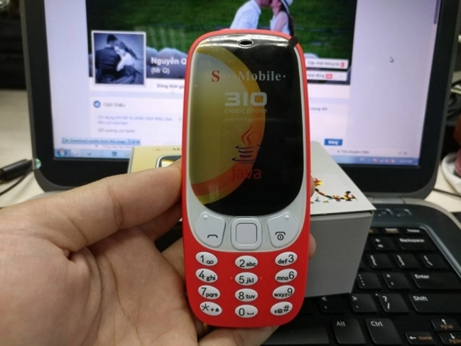 Nokia 3310 huyền thoại chưa ra mắt tại việt nam đã có hàng nhái như đúc - 1