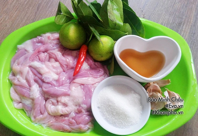 Ông xã phát cuồng vì món lòng non trộn mắm ngon quá đỗi - 1