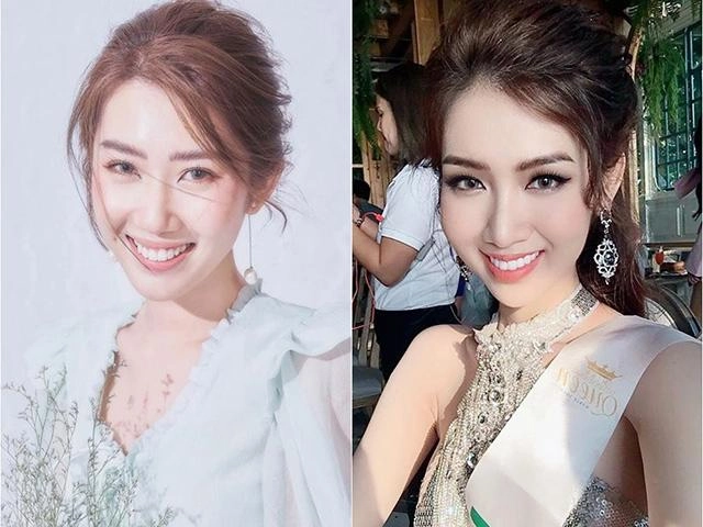 Phát hiện bất ngờ hh chuyển giới nhật hà và thuý ngân giống nhau như chị em sinh đôi - 4