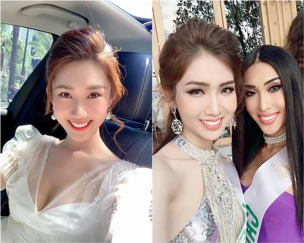Phát hiện bất ngờ hh chuyển giới nhật hà và thuý ngân giống nhau như chị em sinh đôi - 5