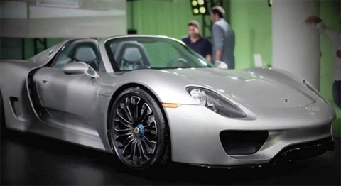  porsche 918 spyder lộ diện ở new york - 1