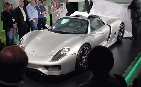  porsche 918 spyder lộ diện ở new york - 2