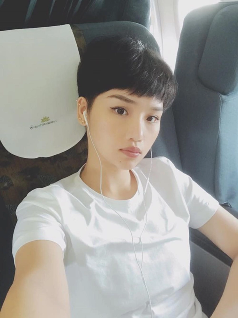 Sao việt để tóc tomboy hhen niê hương giang đẹp xuất sắc hari nhìn không nhận ra - 8