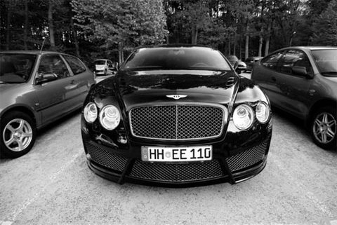  siêu xe bentley độ đen tuyền của tiền vệ hamburg sv - 5