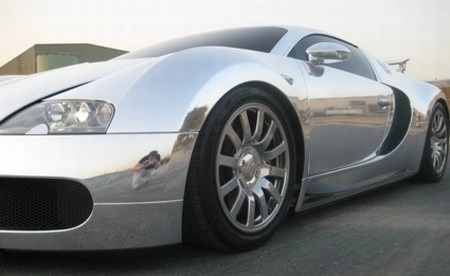  siêu xe bugatti veyron mạ crôm - 2
