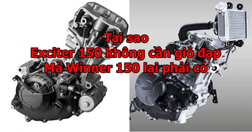 Tại sao exciter 150 không có cần khởi động còn winner 150 lại có - 1