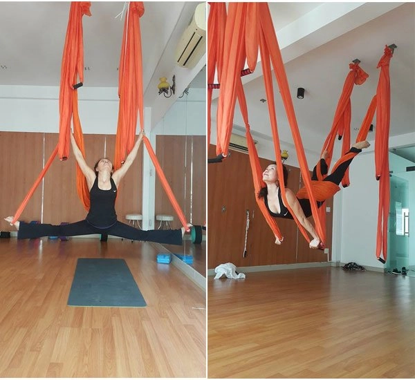 Tập yoga toàn những dáng khó bảo sao mẹ hồ ngọc hà trẻ đẹp chẳng thua gì con gái - 13