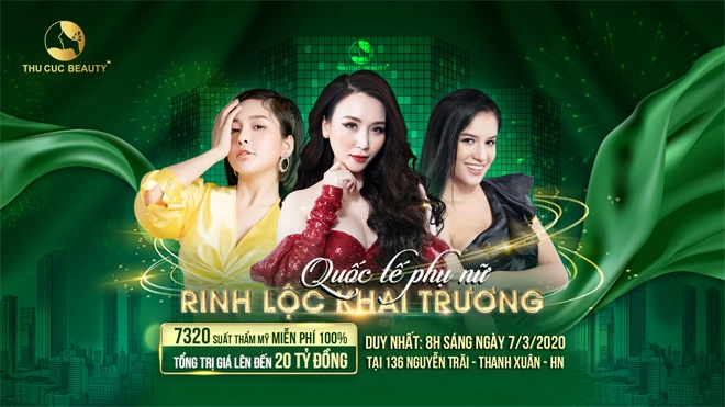 Thẩm mỹ miễn phí 100 trong ngày khai trương thu cúc mega beauty center 136 nguyễn trãi - 1