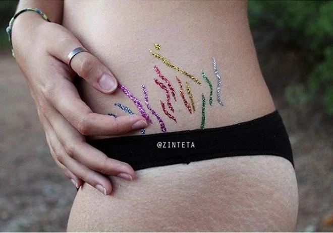Thi nhau khoe vết rạn da trên instagram trào lưu sốt 100 độ của hội chị em - 8
