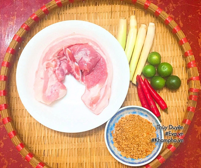 Thịt ba chỉ lắc sả quất lạ miệng ăn là nghiện liền - 1
