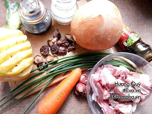 Thịt ba chỉ om sọ dừa đậm đà đưa cơm - 1