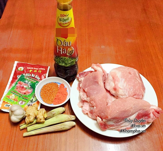 Thử làm thịt lợn giả bò khô miếng nhâm nhi ngày mát trời - 1