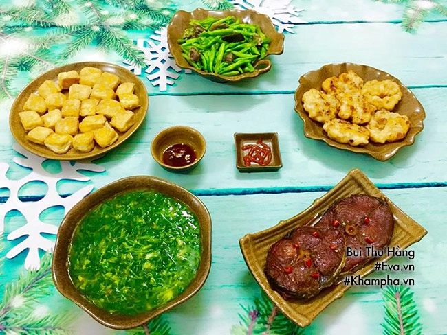 Thực đơn cơm chiều 200000 nghìn vừa có món nhậu nhâm nhi vừa có món ăn cơm rất hợp - 1