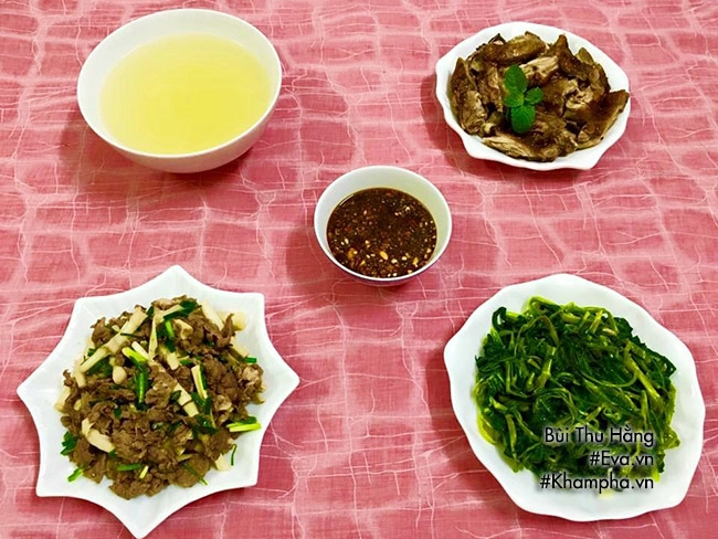Thực đơn cơm tối với 3 món ăn đưa cơm vô cùng - 1