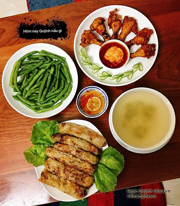 Trầm trồ với những mâm cơm 1 người đến cọng rau cũng chỉn chu của 9x độc thân xinh xắn - 3