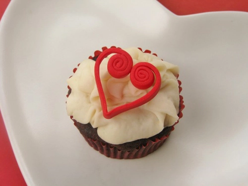 Trang trí cupcake tình tứ cho valentine - 10