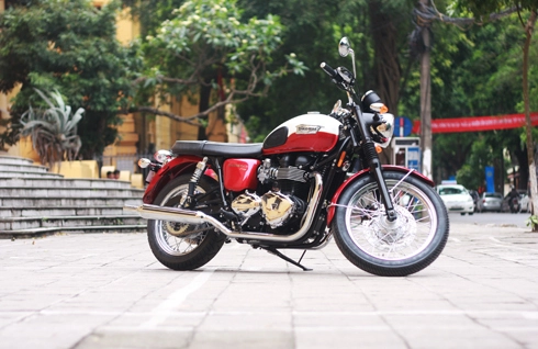  triumph bonneville t100 2013 cổ điển giữa hà nội - 1