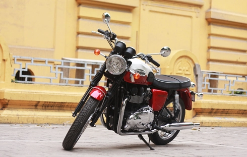  triumph bonneville t100 2013 cổ điển giữa hà nội - 2