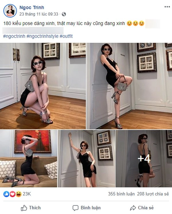 Trổ tài pose dáng ngọc trinh khiến dân tình mê mẩn vì quá đẹp - 1