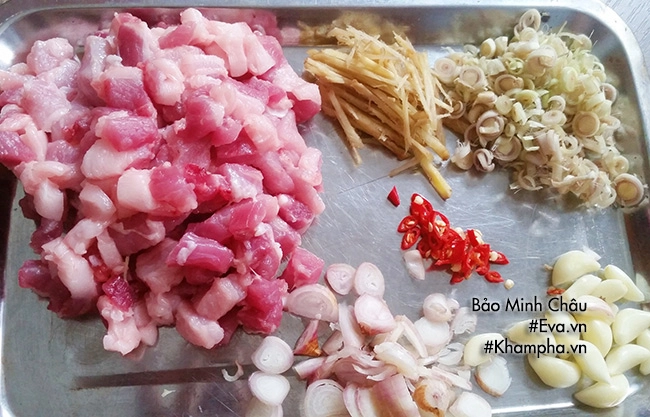 Trôi cơm với thịt kho mắm ruốc đậm đà - 2