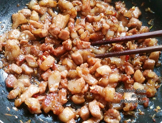 Trôi cơm với thịt kho mắm ruốc đậm đà - 4