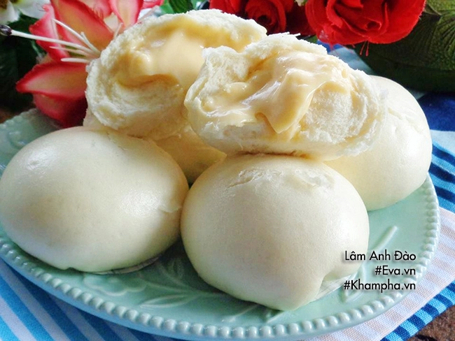 Tự làm bánh bao nhân phô mai chảy siêu hot cho cả nhà ăn sáng - 11