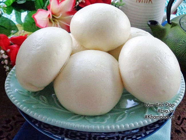 Tự làm bánh bao nhân phô mai chảy siêu hot cho cả nhà ăn sáng - 12